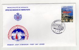 Enveloppe 1er Jour MONACO O.E.T.P. 06/05/1998 - FDC