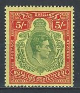 Nyasaland. SG 141, Mi 67a ** MNH - Nyasaland (1907-1953)