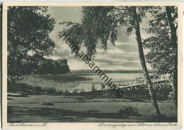 Bad Saarow - Scharmützelsee - Foto-Ansichtskarte - Verlag Georg Walther Fürstenwalde - Bad Saarow