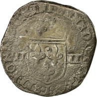 Monnaie, France, Henri IV, 1/4 Ecu, 1597, Bayonne, TB, Argent, Sombart:4686 - 1589-1610 Hendrik IV