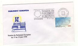 Enveloppe Session Du Parlement Européen Du 15 Au 19 Juin 1998 STRASBOURG 15/06/1998 - 2000-2009