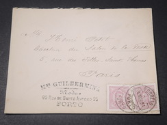 PORTUGAL - Enveloppe De Porto Pour La France En 1891 - L 11217 - Brieven En Documenten