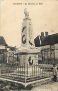 - Dpts Div.-ref-WW980- Yonne - Dixmont - Monument Aux Morts - Monuments Aux Morts - Guerre 12914-18 - Carte Bon Etat - - Dixmont