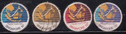 Set Of 4 Used 1978, Singapore ASEAN, Map, Telecom Cable, - Singapore (1959-...)