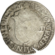 Monnaie, France, Henri IV, 1/8 Ecu, 1606, Saint Lô, B+, Argent, Sombart:4684 - 1589-1610 Hendrik IV