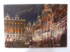 BRUXELLES - BRUSSEL - Un Coin De La Grand'Place La Nuit - Bruxelles La Nuit