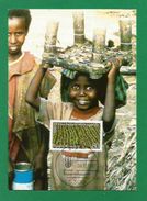 BRD 1987  Mi.Nr. 1345 , 25 Jahre Welthungerhilfe - Maximum Card - Erstausgabetag Bonn  06.11.1987 - 1981-2000
