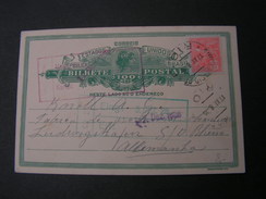 Brasil Karte 1928 - Entiers Postaux