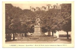 BELFORT - 6 - Monument "Quand-Même", Oeuvre De Mercié, érigé En Mémoire Du Siège De 1870-71 - (CAP, Strasbourg) - Belfort – Siège De Belfort