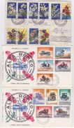 SAN MARINO 1957-1964 - 4 FDC - Storia Postale