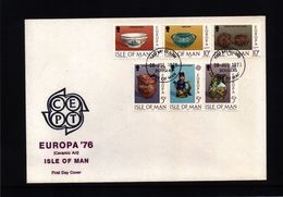 Isle Of Man 1976 Europa Cept FDC - 1976