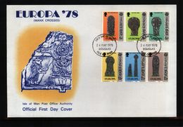 Isle Of Man 1978 Europa Cept FDC - 1978