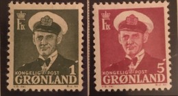 Greenland -  MH*  - 1950-1960  - # 28/29 - Neufs