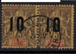 ANJOUAN        N°  YVERT    29 X 2        OBLITERE       ( O   2/32 ) - Used Stamps