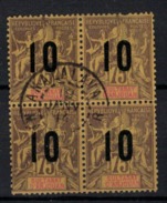 ANJOUAN        N°  YVERT    29 X 4    ( 3 )     OBLITERE       ( O   2/32 ) - Used Stamps