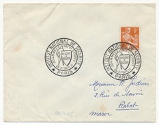 FRANCE - Enveloppe Cachet Temporaire "Institut National De Sécurité" Paris 1957 - Commemorative Postmarks