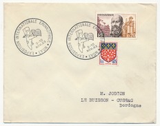 FRANCE - Enveloppe Cachet Temporaire "Expo Internationale Erinnophile" - LYON - 1963 (Guignol) - Cachets Commémoratifs