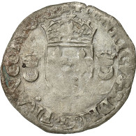 Monnaie, France, Henri II, Douzain Aux Croissants, 1550, Rouen, TB, Billon - 1547-1559 Enrique II