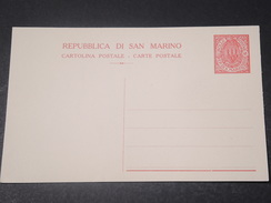 SAINT MARIN - Entier Postal Non Voyagé - L 11248 - Postwaardestukken