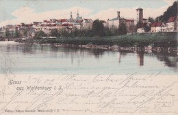 ALLEMAGNE  1902 CARTE POSTALE  GRUSS AUS WALDENBURG - Waldenburg (Sachsen)