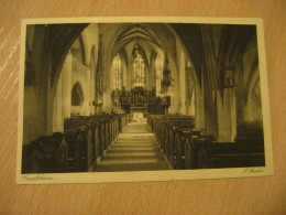 CRAILSHEIM Johanneskirche Post Card Baden Wurttemberg Stuttgart Schwabisch Hall Germany - Crailsheim