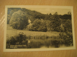 EISENBERG Muhltal Walkmuhle Post Card Thuringia Saale Holzland Kreis Germany - Eisenberg