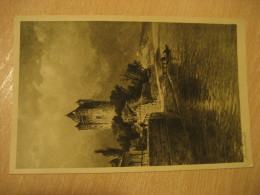 ELTVILLE Am Rhein Burg Castle Post Card Hesse Darmstadt Rheingau Taunus Kreis Germany - Eltville
