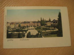 GOTHA Friedrichsthal Post Card Thuringia Germany - Gotha