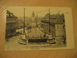 GOTHA Hauptmarkt Post Card Thuringia Germany - Gotha