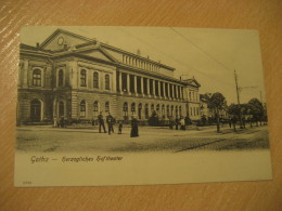 GOTHA Herzogliches Hof Theater Theatre Post Card Thuringia Germany - Gotha