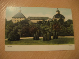 GOTHA Schloss Castle Post Card Thuringia Germany - Gotha