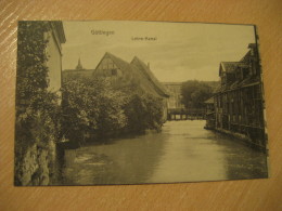 GOTTINGEN Leine-Kanal Post Card Lower Saxony Germany - Goettingen