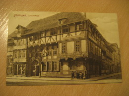 GOTTINGEN Junkernhaus Post Card Lower Saxony Germany - Goettingen