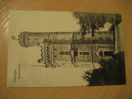 GOTTINGEN Bismarckturm Post Card Lower Saxony Germany - Goettingen