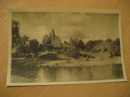 HAMBURG Panorama Hagenbecks Tierpark Stellingen Zoo Post Card Germany - Stellingen