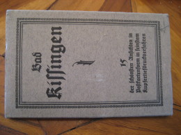 KISSINGEN Bad Kissingen Book 15 Post Card Bavaria Unterfranken Germany - Bad Kissingen