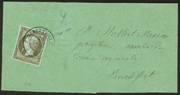 LETTRE No 11, Obl Cad Albertville Sur BJ. - TB - 1853-1860 Napoleon III