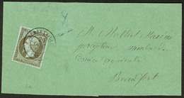 LETTRE No 11, Obl Cad Albertville Sur BJ. - TB - 1853-1860 Napoléon III.