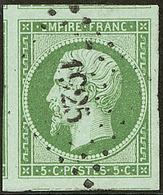 No 12, Quatre Voisins, Superbe. - TB - 1853-1860 Napoléon III