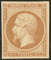 * No 13II, Brun Clair, Très Frais. - TB - 1853-1860 Napoléon III.