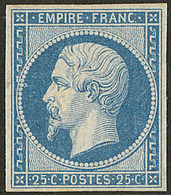 ** No 15, Bleu, Nuance Foncée, Superbe. - RR - 1853-1860 Napoléon III.