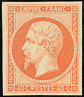 * No 16, Orange, Jolie Pièce. - TB. - RR - 1853-1860 Napoléon III.