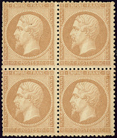 * No 21, Bloc De Quatre, Pd, TB D'aspect - 1862 Napoleon III