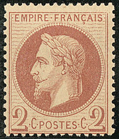 ** No 26II, Très Frais. - TB - 1863-1870 Napoléon III Con Laureles