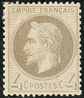 * No 27IIa, Gris Jaunâtre. - TB - 1863-1870 Napoleon III With Laurels
