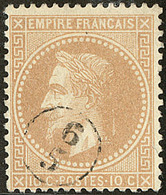 Cachet De Facteur. No 28II. - TB - 1863-1870 Napoleone III Con Gli Allori