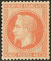 * No 31, Orange, Très Frais. - TB - 1863-1870 Napoleon III With Laurels