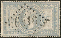 No 33, Obl GC 6316. - TB - 1863-1870 Napoleon III With Laurels