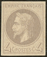 ** Non Dentelés. No 27I, Gris-lilas, Très Frais. - TB (cote Cérès 2008) - 1863-1870 Napoleone III Con Gli Allori
