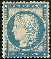* No 37, Bleu, Très Frais Et Centré. - TB - 1870 Siege Of Paris